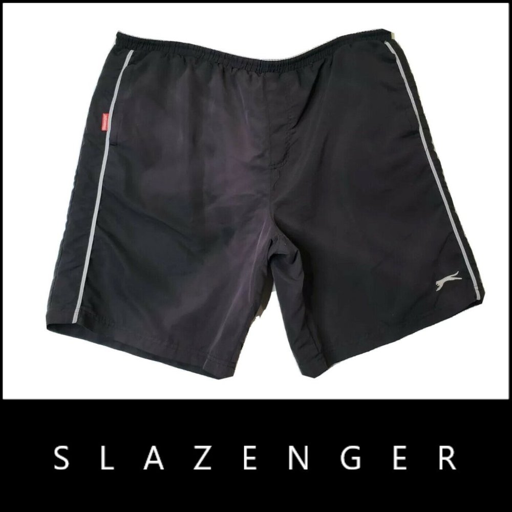 Slazenger Men Board Shorts Size XL Black